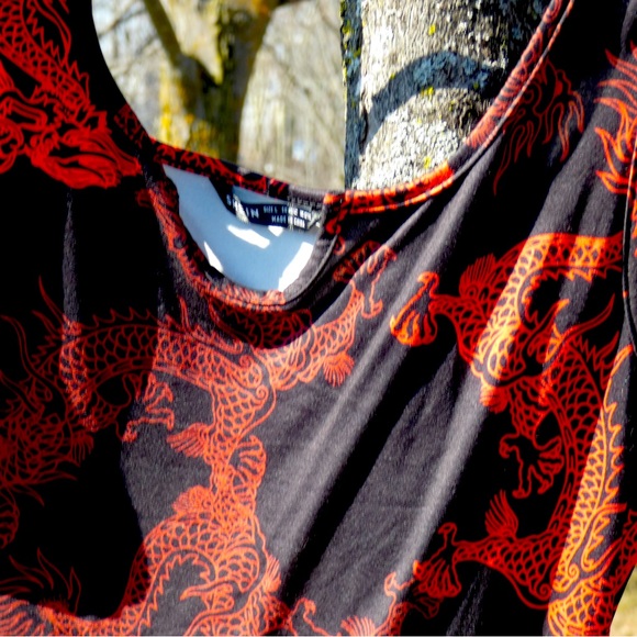 SHEIN Dragon Bodysuit - Picture 3 of 4